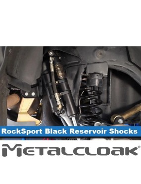 MetalCloak RockSport BLACK – tylne amortyzatory Ineos Grenadier, korpus 2,5″, 8-stopniowa regulacja