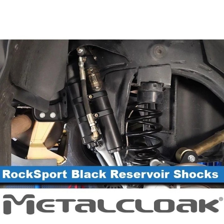 MetalCloak RockSport BLACK – tylne amortyzatory Ineos Grenadier, korpus 2,5″, 8-stopniowa regulacja - ujęcie 4