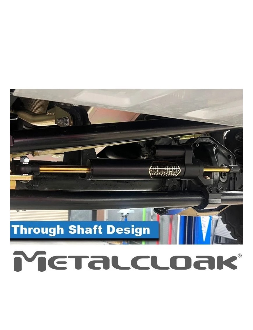 MetalCloak RockSport BLACK XD 2552 – regulowany amortyzator skrętu do INEOS Grenadier 2023+