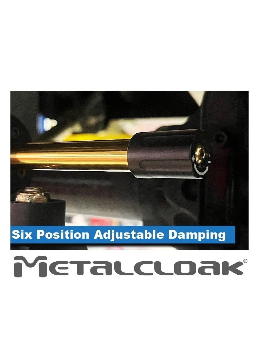 MetalCloak RockSport BLACK XD 2552 – regulowany amortyzator skrętu do INEOS Grenadier 2023+