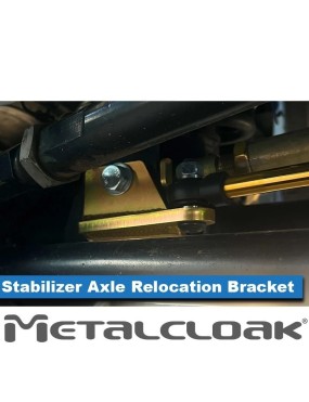 MetalCloak RockSport BLACK XD 2552 – regulowany amortyzator skrętu do INEOS Grenadier 2023+