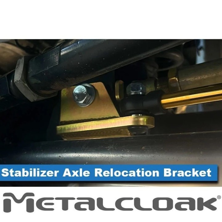 MetalCloak RockSport BLACK XD 2552 – regulowany amortyzator skrętu do INEOS Grenadier 2023+ - ujęcie 8