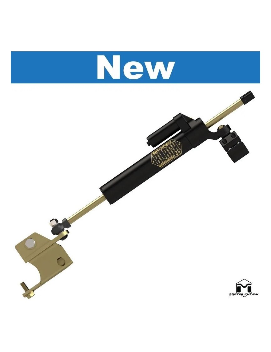 MetalCloak RockSport BLACK XD 2552 – regulowany amortyzator skrętu do INEOS Grenadier 2023+