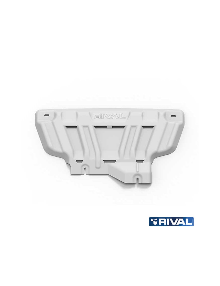RIVAL 4x4 2333.1884.1.6 – aluminiowa osłona chłodnicy 6 mm do Ford Ranger 2022+, Everest 2022+ i Amarok 2023+