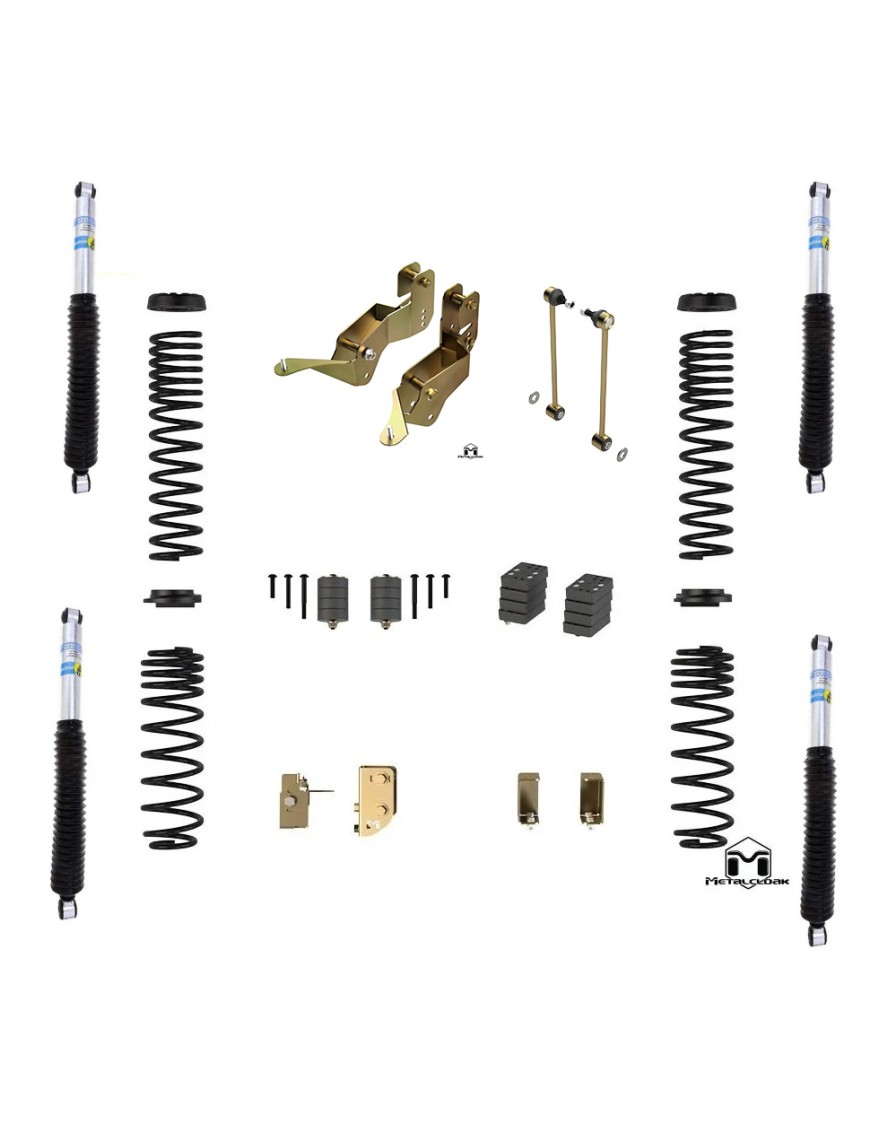 Zestaw Liftu 2,5 Jeep Wrangler JL Rubicon 4D Metalcloak Bilstein