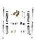 Zestaw Liftu 2,5 Jeep Wrangler JL Rubicon 4D Metalcloak FOX