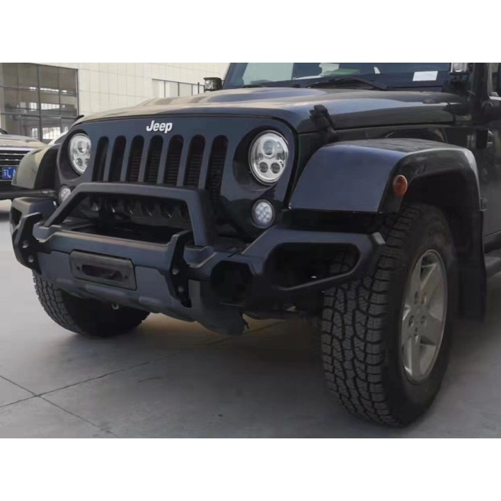 Zderzak stalowy Jeep Wrangler JK z płytą pod wyciągarkę AEV STYLE Szekla4x4.pl - ujęcie 2