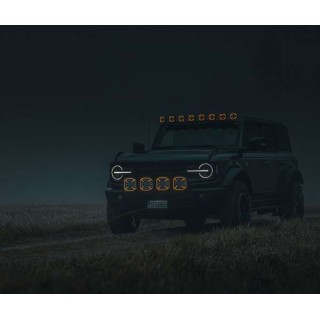Reflektor LED SIBERIA X DRIVING LIGHT 4" STRANDS - ujęcie 2