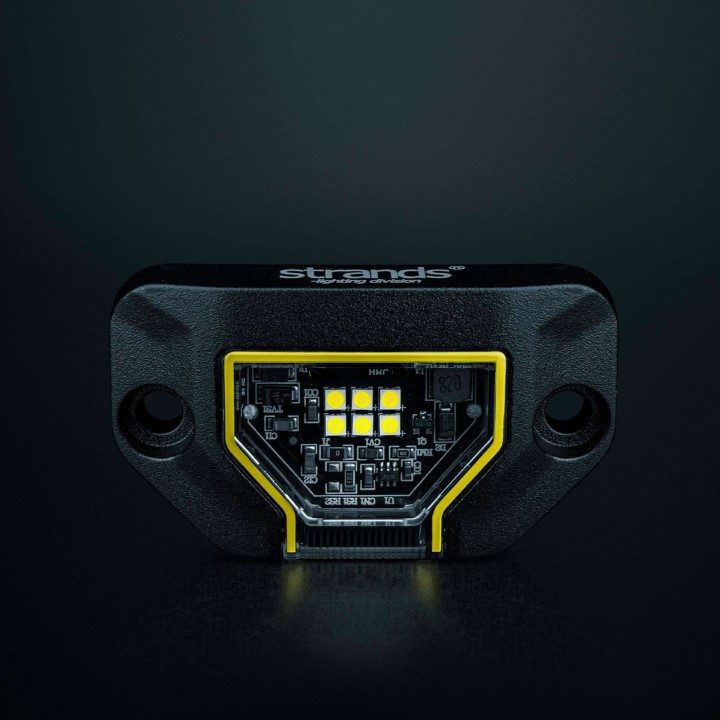 Strands Unity Rock Light Yellow, lampka LED IP69K - ujęcie 6