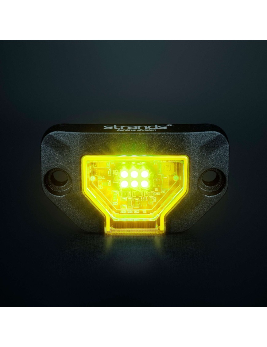 Strands Unity Rock Light Yellow, lampka LED IP69K