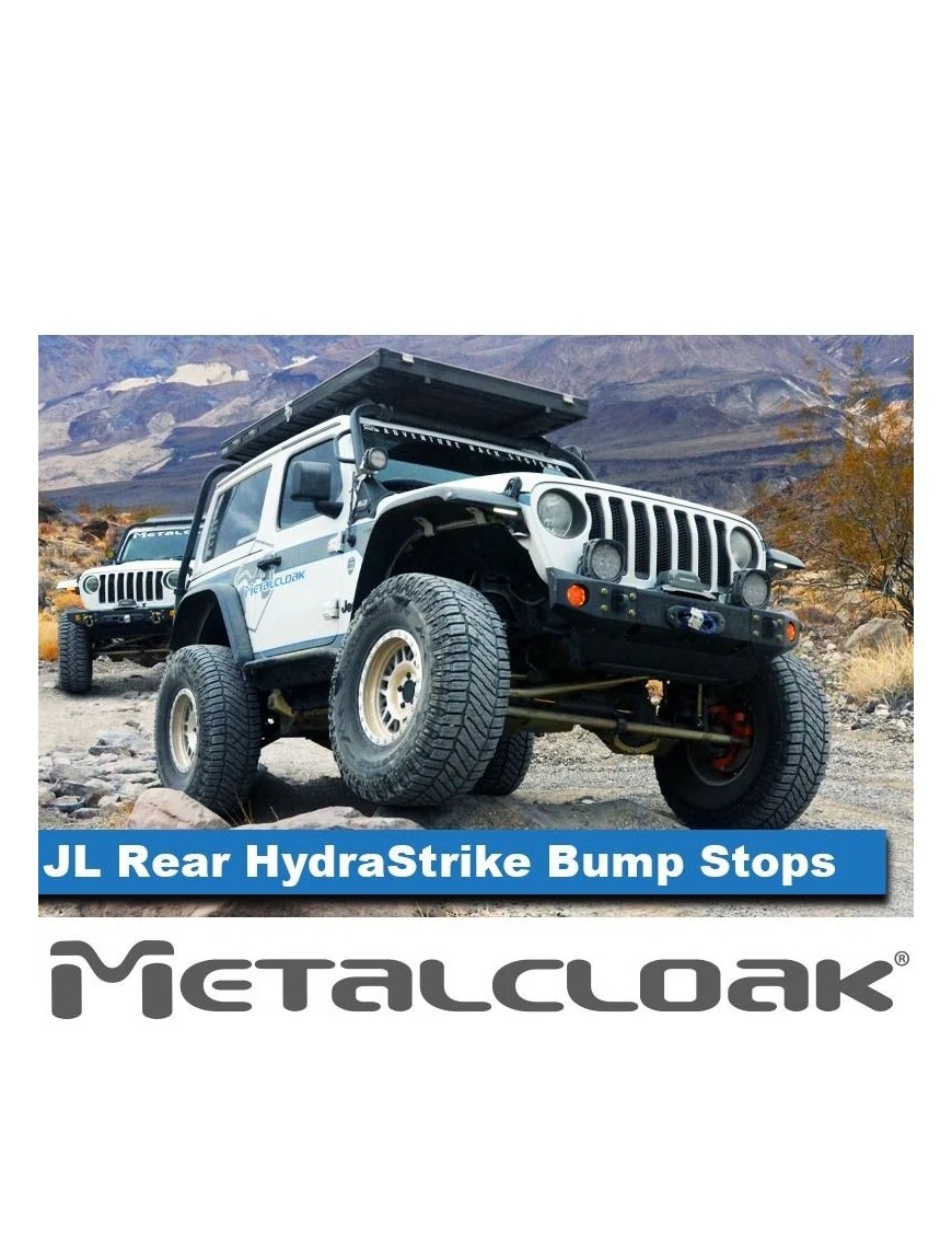 MetalCloak HydraStrike Para tylnych bumpstopów do Jeep Wrangler JL