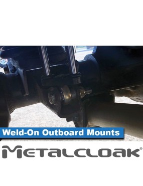 Zestaw spawanych mocowań amortyzatorów przód – MetalCloak Jeep JK