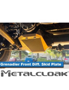 Osłona przedniego dyferencjału MetalCloak – Ineos Grenadier, stal 3/16″