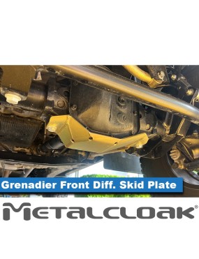 Osłona przedniego dyferencjału MetalCloak – Ineos Grenadier, stal 3/16″