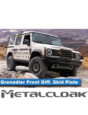 Osłona przedniego dyferencjału MetalCloak – Ineos Grenadier, stal 3/16″