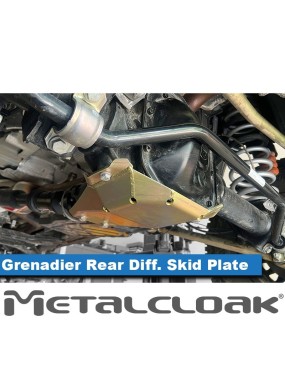Osłona tylnego dyferencjału MetalCloak – Ineos Grenadier, stal 3/16″