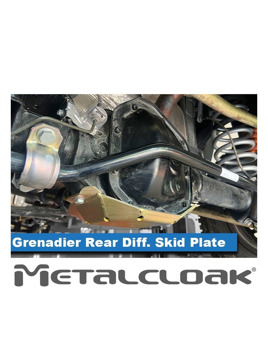Osłona tylnego dyferencjału MetalCloak – Ineos Grenadier, stal 3/16″