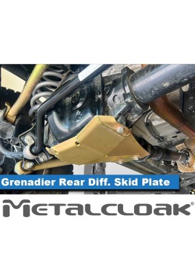 Osłona tylnego dyferencjału MetalCloak – Ineos Grenadier, stal 3/16″