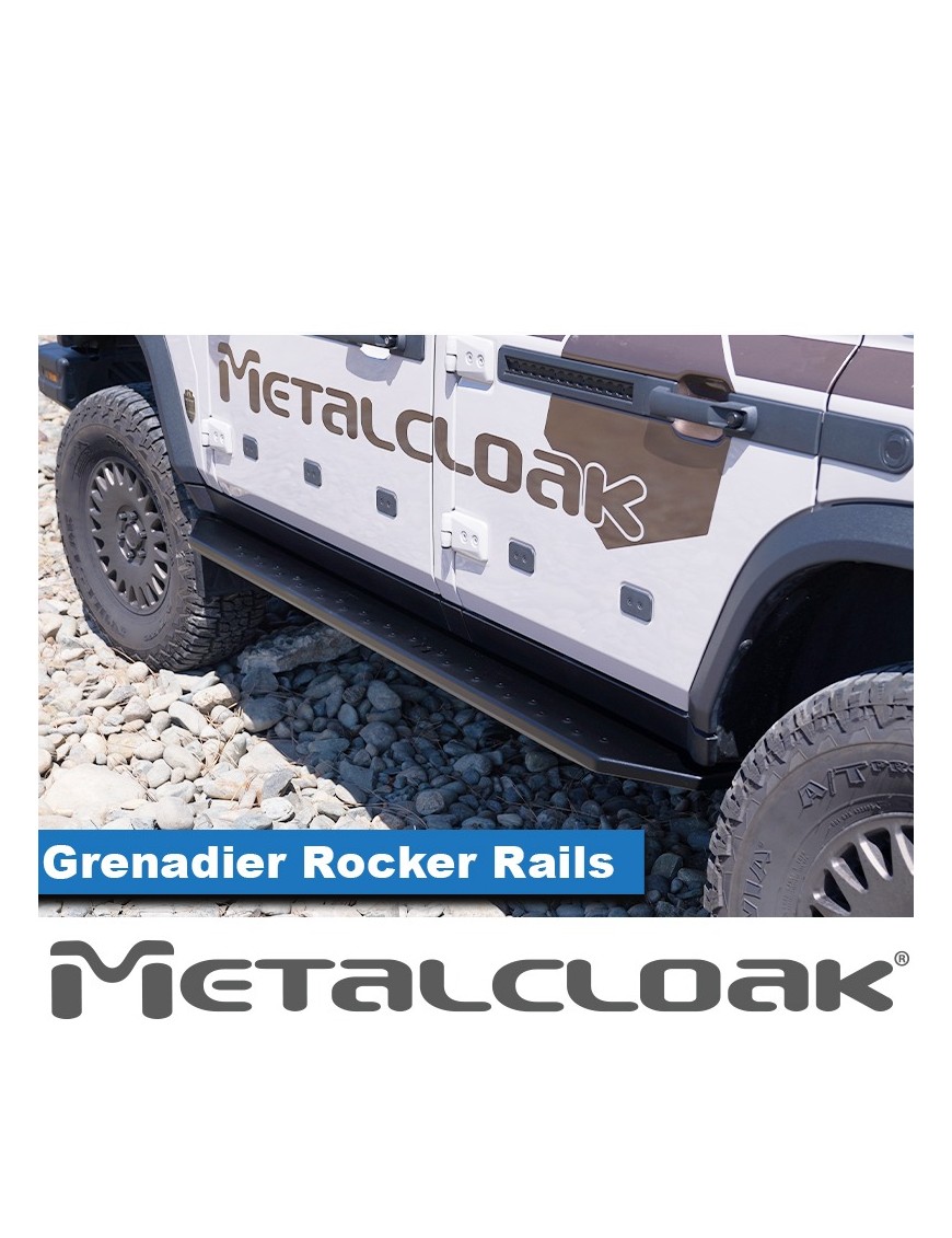 MetalCloak progi ze stopniem – Ineos Grenadier, czarne, para