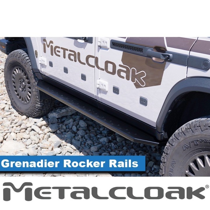 MetalCloak progi ze stopniem – Ineos Grenadier, czarne, para - ujęcie 4