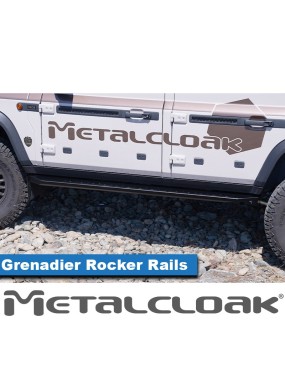 MetalCloak progi ze stopniem – Ineos Grenadier, czarne, para