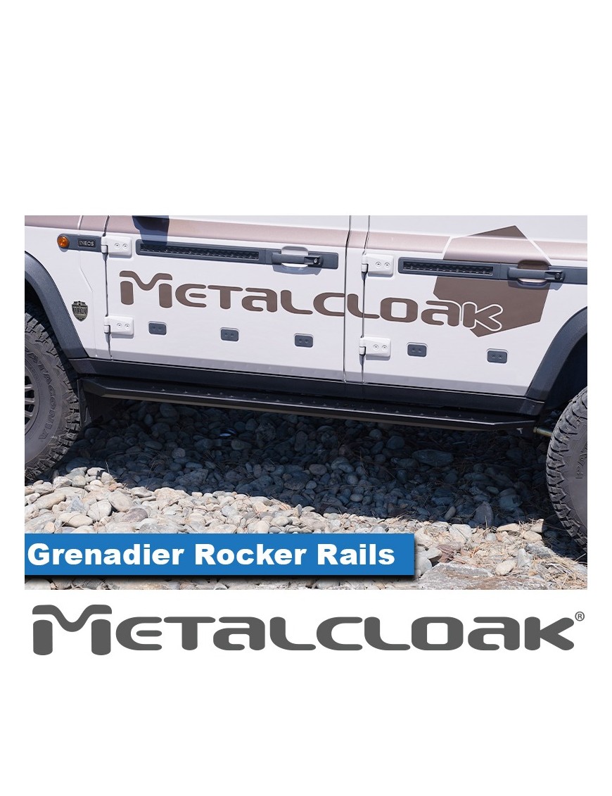 MetalCloak progi ze stopniem – Ineos Grenadier, czarne, para