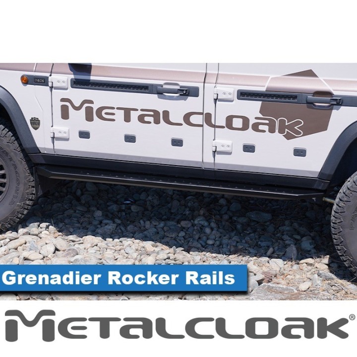 MetalCloak progi ze stopniem – Ineos Grenadier, czarne, para - ujęcie 5