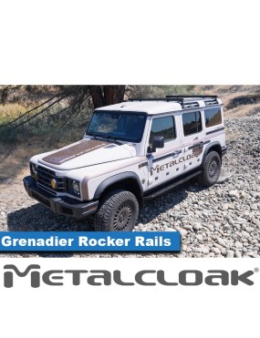 MetalCloak progi ze stopniem – Ineos Grenadier, czarne, para