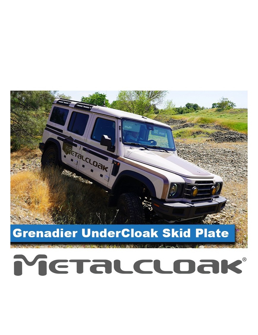 MetalCloak UnderCloak – zestaw osłon podwozia, Ineos Grenadier