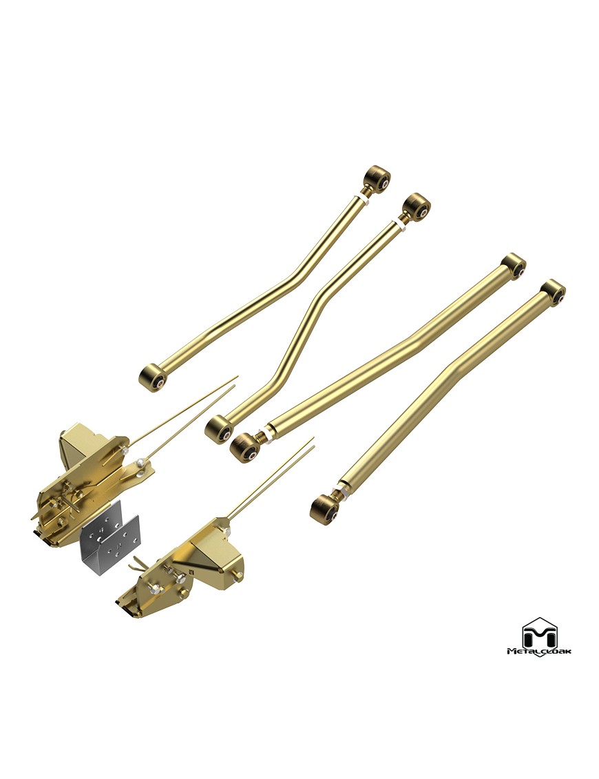 MetalCloak – tylne długie wahacze 4-link, Jeep Wrangler JK
