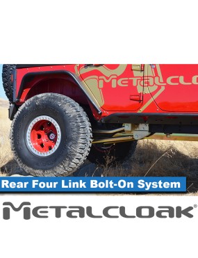 MetalCloak – tylne długie wahacze 4-link, Jeep Wrangler JK