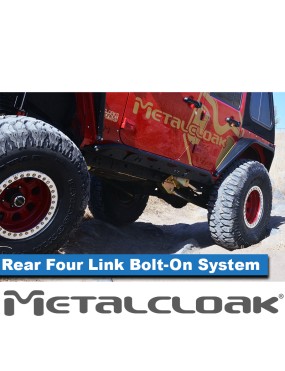 MetalCloak – tylne długie wahacze 4-link, Jeep Wrangler JK