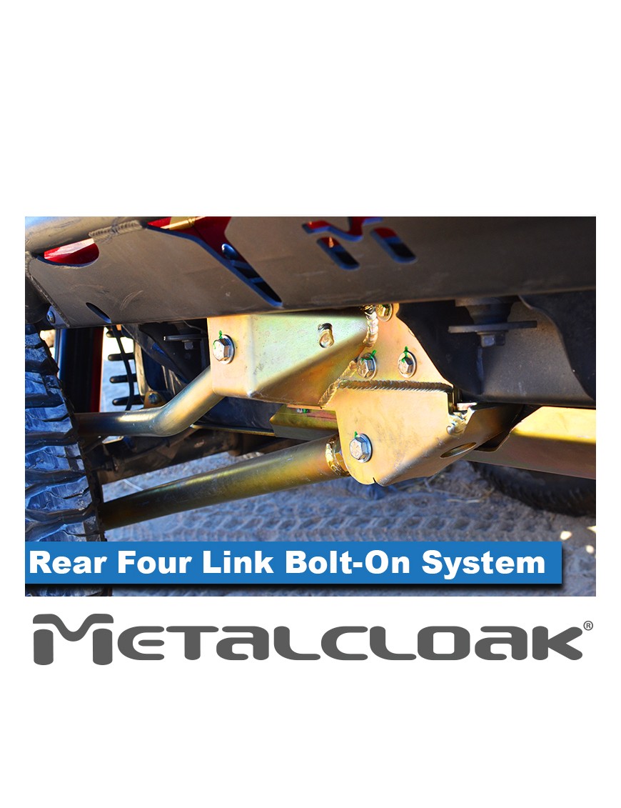 MetalCloak – tylne długie wahacze 4-link, Jeep Wrangler JK