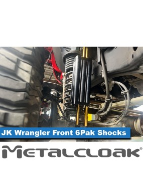 MetalCloak 6Pak BLACK – przednie amortyzatory 5,5″ lift, Wrangler JK