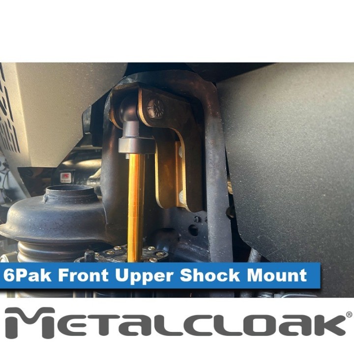 MetalCloak 6Pak BLACK – przednie amortyzatory 5,5″ lift, Wrangler JK - ujęcie 6