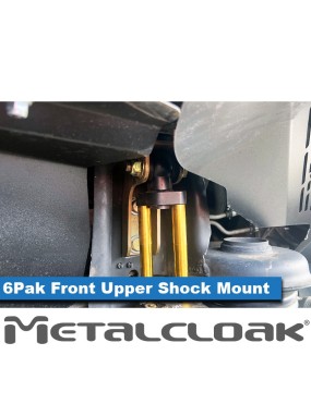 MetalCloak 6Pak BLACK – przednie amortyzatory 5,5″ lift, Wrangler JK