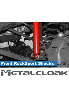 MetalCloak RockSport RED Long(er) – przednie amortyzatory, Wrangler JK