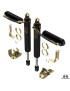 MetalCloak RockSport BLACK Long(er) – przednie amortyzatory, JK