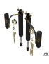 MetalCloak RockSport BLACK Long(er) – tylne amortyzatory, Wrangler JK