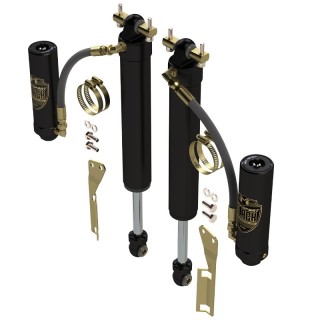 MetalCloak RockSport BLACK Long(er) – tylne amortyzatory, Wrangler JK - ujęcie 2