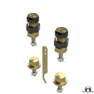 MetalCloak Baller Joints HD Knurled – sworznie wahaczy, komplet, Jeep Wrangler JK