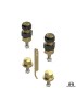 MetalCloak Baller Joints HD Knurled – sworznie wahaczy, komplet, Jeep Wrangler JK