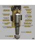 MetalCloak Baller Joints HD Knurled – sworznie wahaczy, komplet, Jeep Wrangler JK