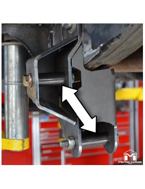 MetalCloak DB3 – spawane wsporniki korekcji geometrii tylnych wahaczy, Jeep Wrangler JK