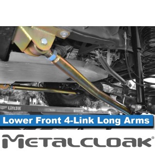 MetalCloak Duroflex – dolne przednie wahacze długie 4-Link, Jeep Wrangler JK - ujęcie 2