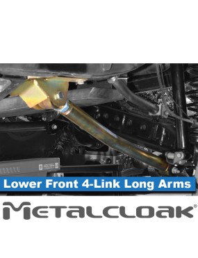 MetalCloak Duroflex – dolne przednie wahacze długie 4-Link, Jeep Wrangler JK