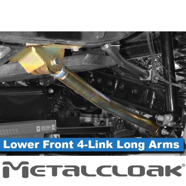 MetalCloak Duroflex – dolne przednie wahacze długie 4-Link, Jeep Wrangler JK - ujęcie 3