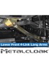 MetalCloak Duroflex – dolne przednie wahacze długie 4-Link, Jeep Wrangler JK
