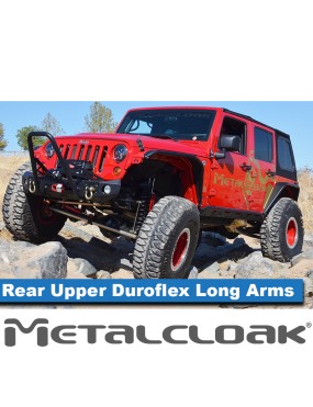 MetalCloak Duroflex – górne tylne wahacze długie, Jeep Wrangler JK i JL