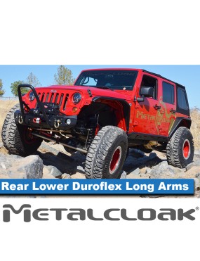 MetalCloak Duroflex – dolne tylne wahacze długie, Jeep Wrangler JK i JL